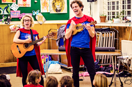 The Musical Adventurists xmas party  smaller us playing