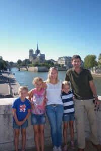 family travel Paris