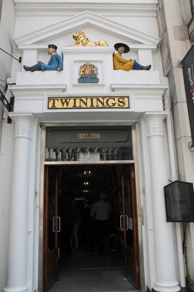 twining tea time door