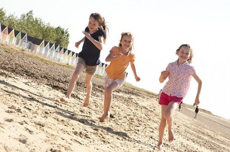 Great School Holiday Ideas From Visit Essex Children playing at Mersea Island r