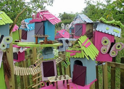 Great School Holiday Ideas From Visit Essex Great Garden Quest - Pixie Houses r