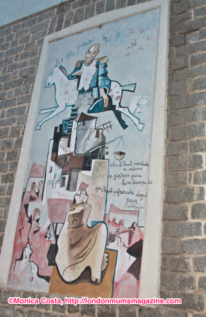 Orgosolo murales Sardinia travel with kids London Mums magazine 10