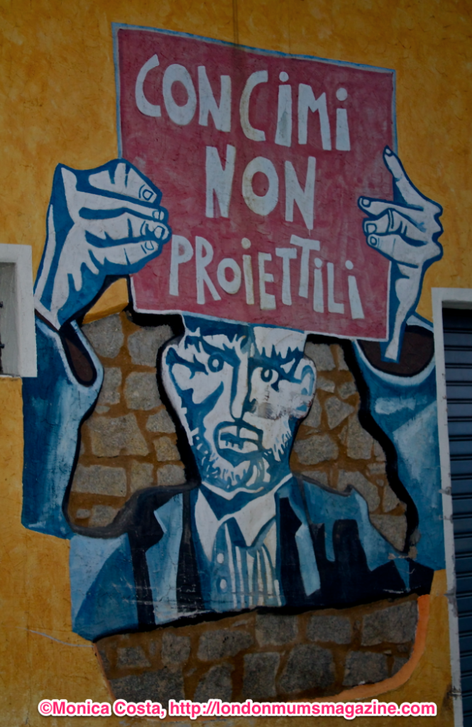 Orgosolo murales Sardinia travel with kids London Mums magazine 16