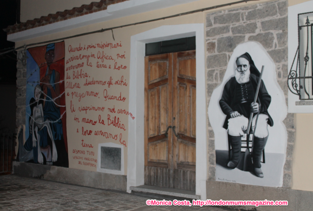 Orgosolo murales Sardinia travel with kids London Mums magazine 3