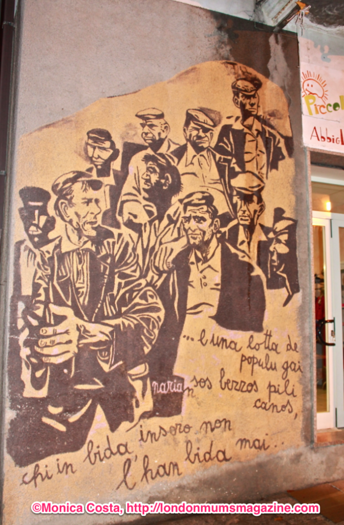 Orgosolo murales Sardinia travel with kids London Mums magazine 43