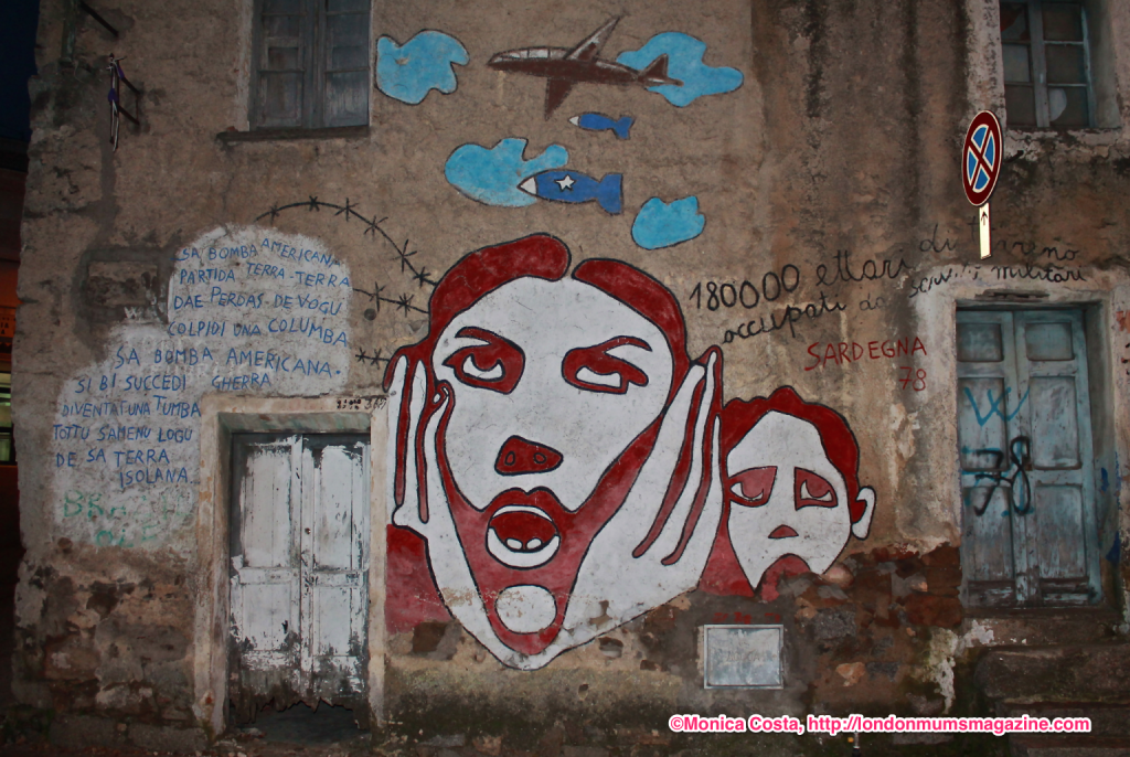 Orgosolo murales Sardinia travel with kids London Mums magazine 44