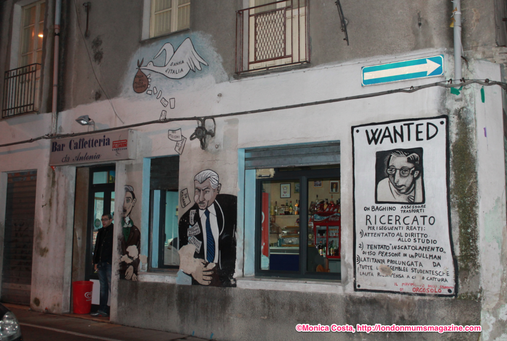 Orgosolo murales Sardinia travel with kids London Mums magazine 50