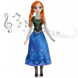 Frozen singing Anna