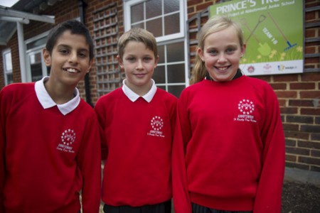 school children in_the_playground