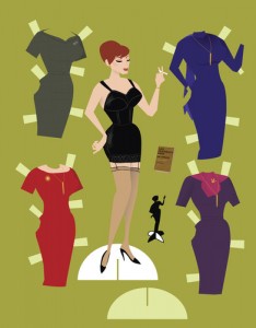 vintage fashion paper dolls