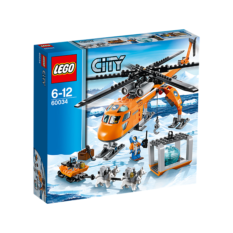 Lego City Artic Helicrane asda offer