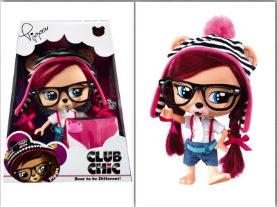 club chic doll collage