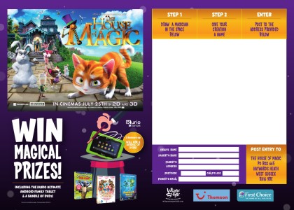 House of Magic Activity Sheet 1