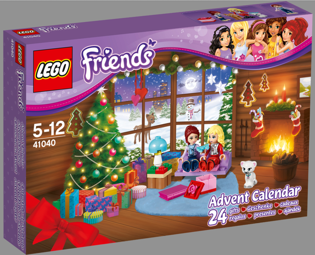 Lego Friends Advent Calendar Christmas 2014