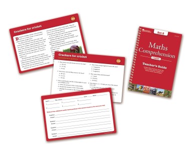 make homework fun maths comprehension cards