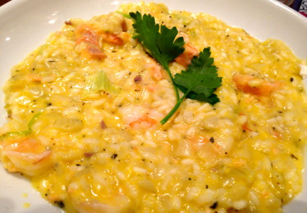 Christmas Menu King Prawn Risotto