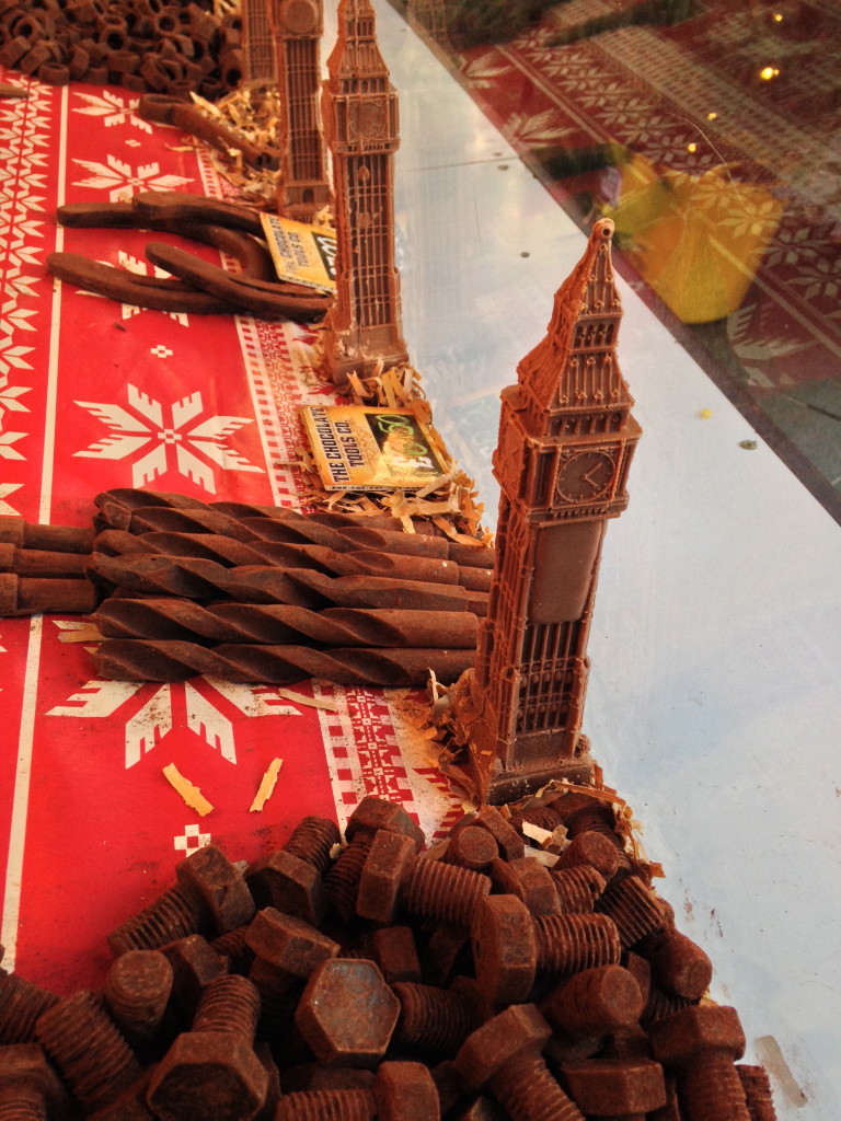 London Christmas 2014 chocolate big ben