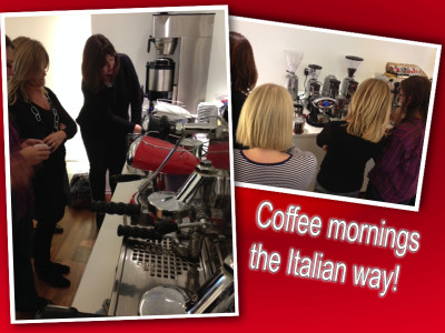 the January blues  illy coffee mornings collage