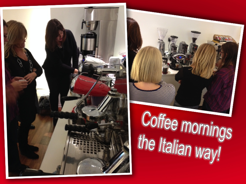 illy coffee mornings collage