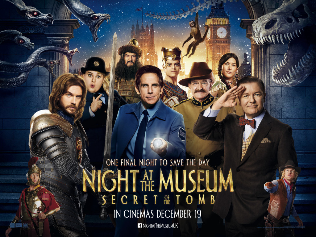 Night At the Museum: Secret of the Tomb goodies