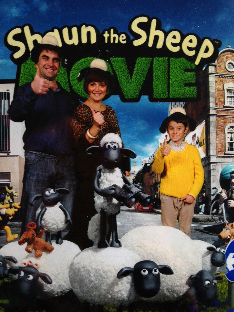monica family pic shaun the sheep London Mums magazine