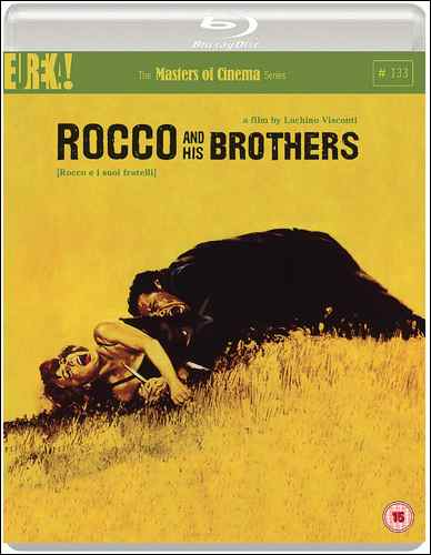 Alain Delon Rocco and his brothers film bluray cover