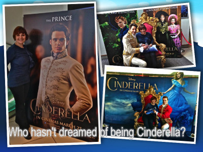 Cinderella Monica & Princes collage