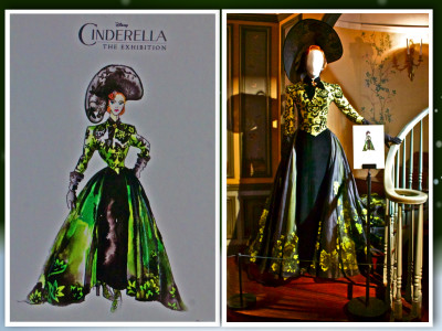 Cinderella cruel stepmother dress cate blanchett collage