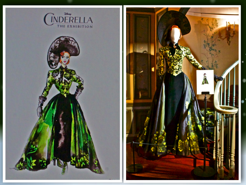 Cinderella cruel stepmother dress cate blanchett collage