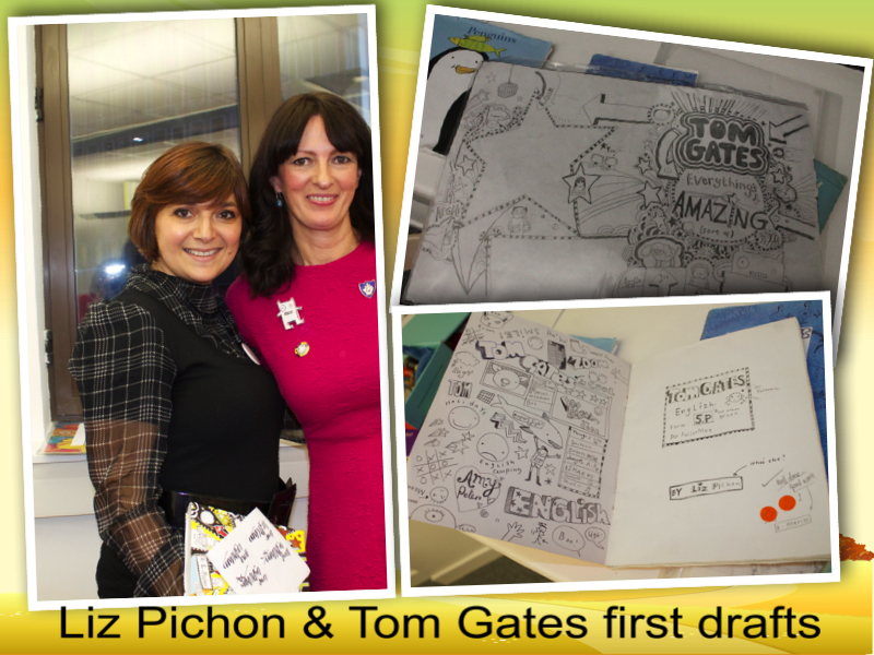Liz Pichon tom gates first draft books