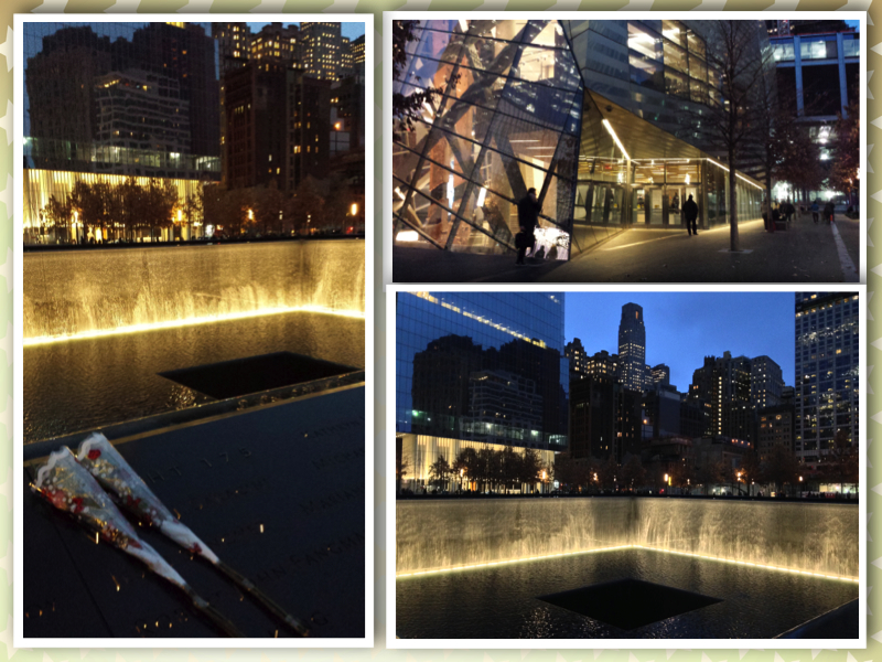New York World trade center collage