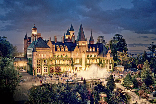 Gardens on the big screen the great gatsby movie set design gatsby-mansion-exterior