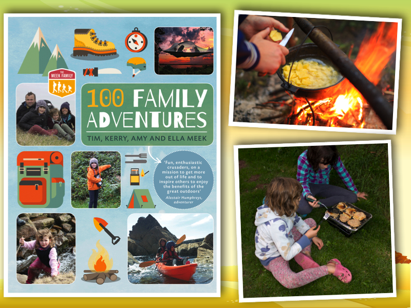 Summer family adventures cooking collage