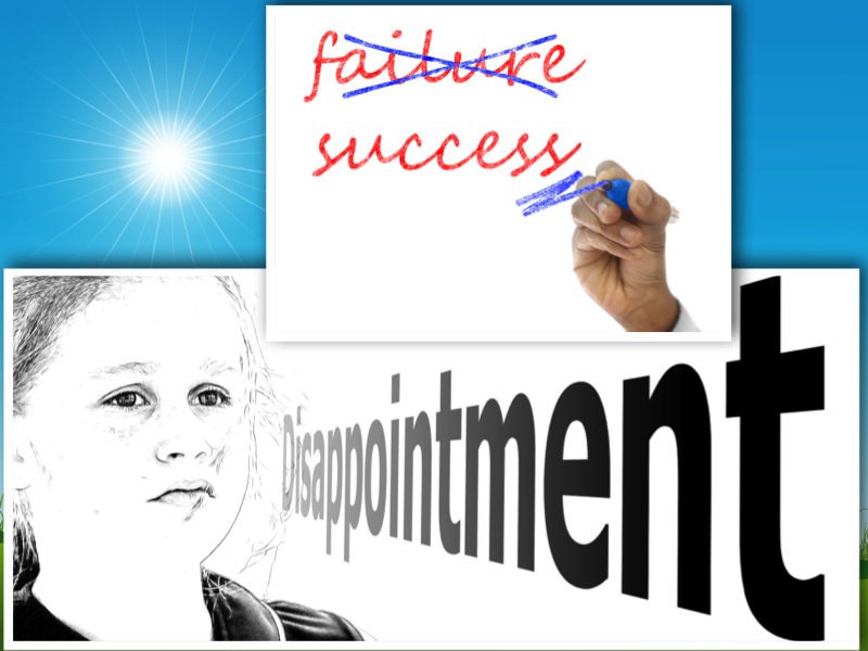 fear of failure success schooling kids