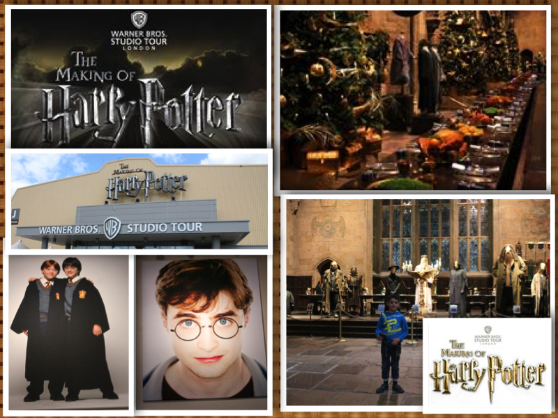 Harry Potter Studio Tour London Mums magazine collage