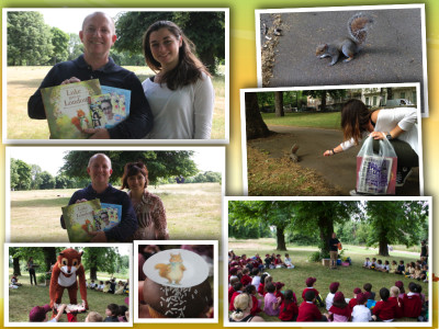 Hyde Park Squirrels event London Mums magazine collage