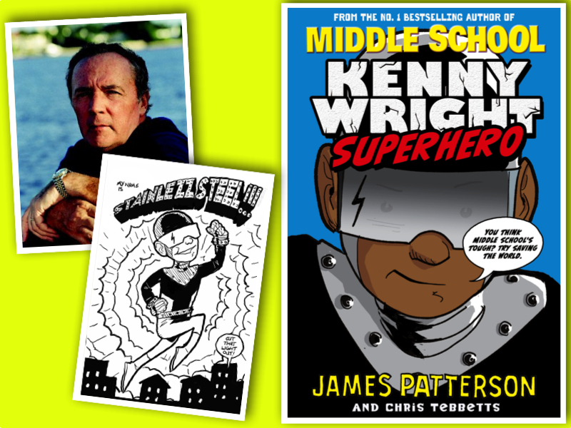 KENNY WRIGHT SUPERHERO London Mums magazine COMPETITION collage