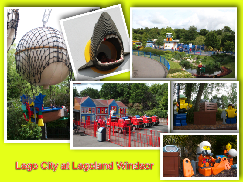Lego City Legoland Windsor London Mums magazine collage