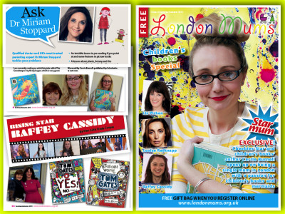 London Mums magazine Issue 15 Summer Autumn 2015 collage