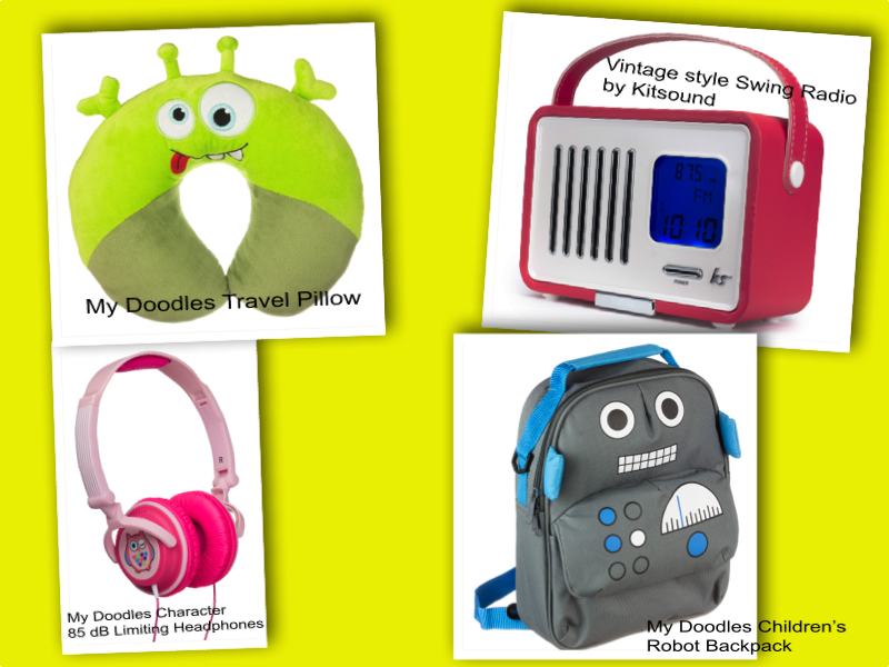 Summer Essentials Kitsound My Doodles gadgets London Mums magazine collage