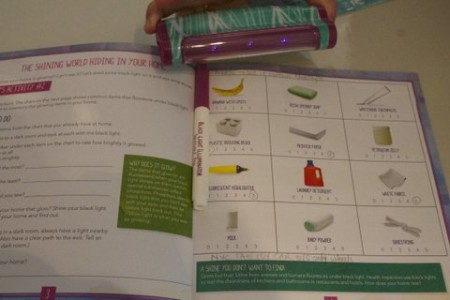 Nancy B’s Black Light Illuminator & Nature’s Mysteries Journal 3 book