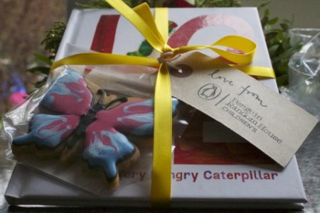 Penguin Random House Publishing goodie bag very hungry caterpillar