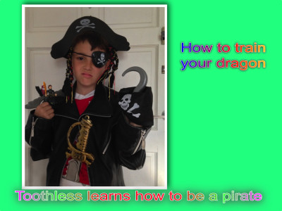 Toothless learns how to be a pirate
