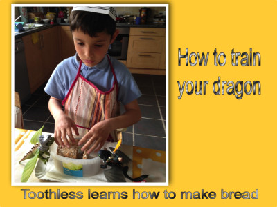 Toothless learns how to make bread