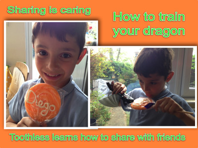 Toothless sharing is caring