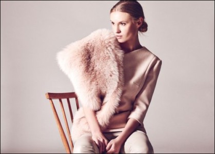 Lee Paton is a British luxury fashion label based between London and Paris - The AW15 collection through its luxurious textures, from cashmere wool and silk velvet to buttery leather and plush fur