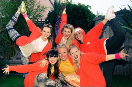 London Mums annual Christmas party _funky moves team