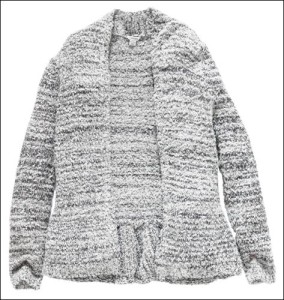 Cherokee Womens Chenille Cardigan