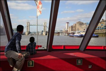 City Cruises River Thames family fun Sightseeingkids