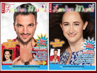 London Mums magazine Winter 2015-16 issue 16 double cover collage